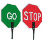Stop Go Sign with Handle